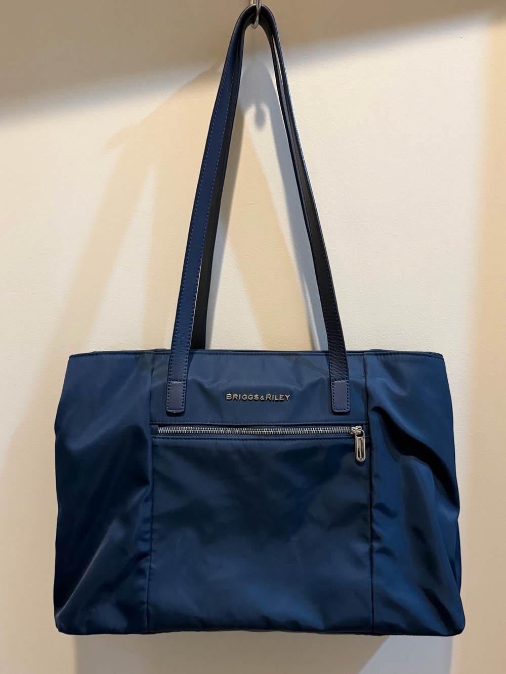 Briggs & Riley Rhapsody Navy Zip-Front Tote - Picture 2 of 12